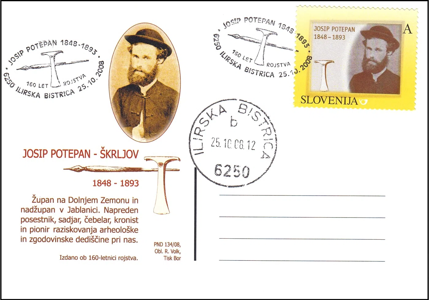 100 LET ROJSTVA JOSIP POTEPAN 1848- 1893